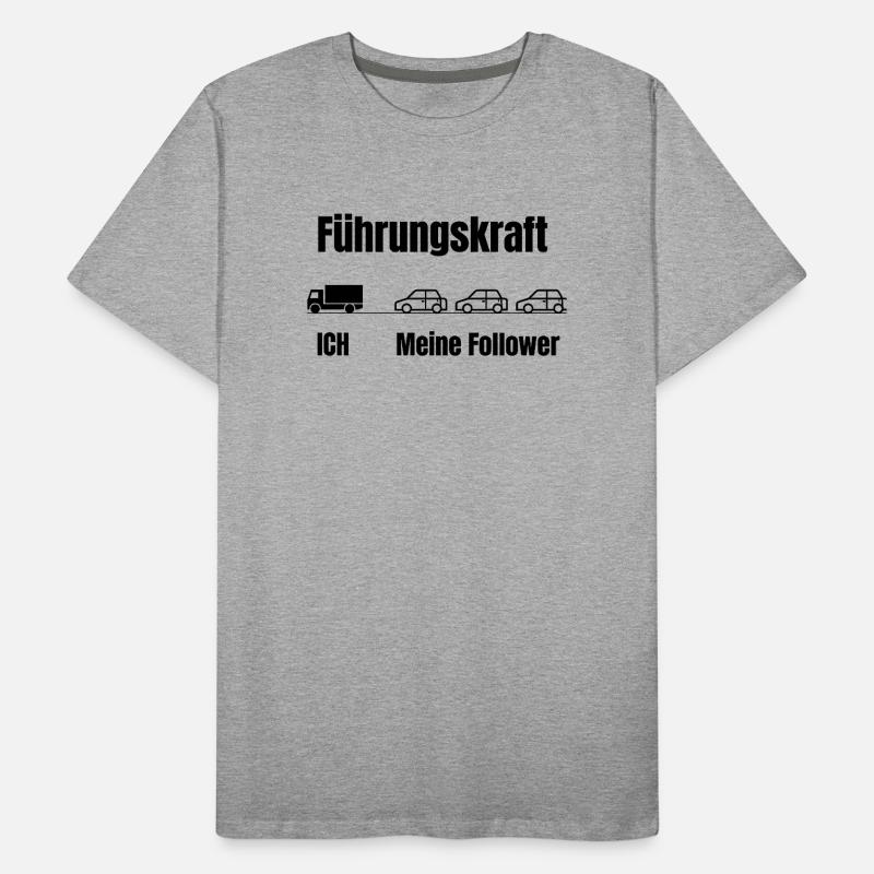 Chaîne exécutive et des suiveurs T-shirt bio Premium Homme