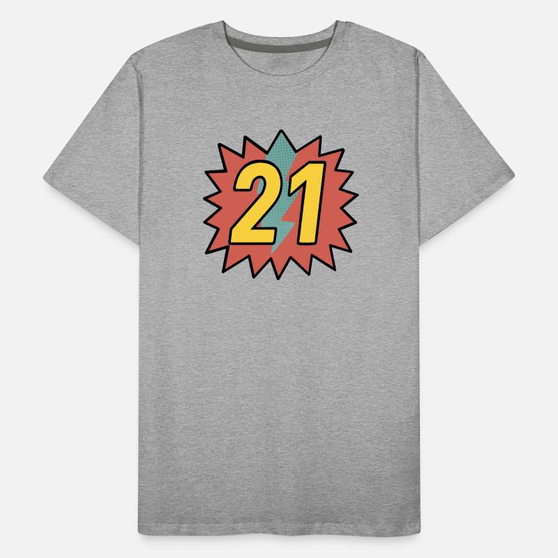21 Männer Premium Bio T-Shirt