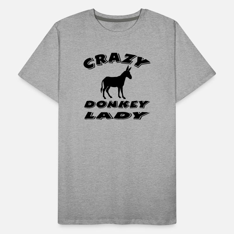 Esel Männer Premium Bio T-Shirt