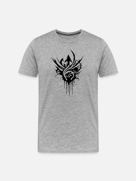 NoxstyllT3 - Men's Premium Organic T-Shirt - heather grey