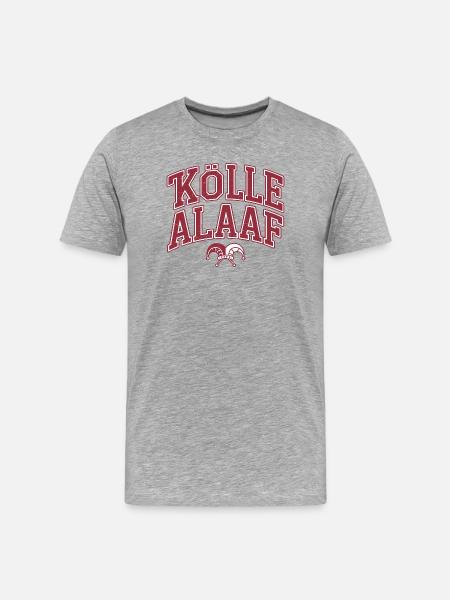 Kölle Alaaf - Men's Premium Organic T-Shirt - heather grey