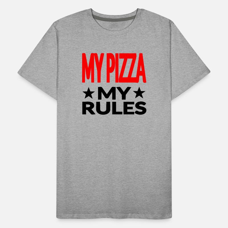 Pizza Men's Premium Organic T-Shirt