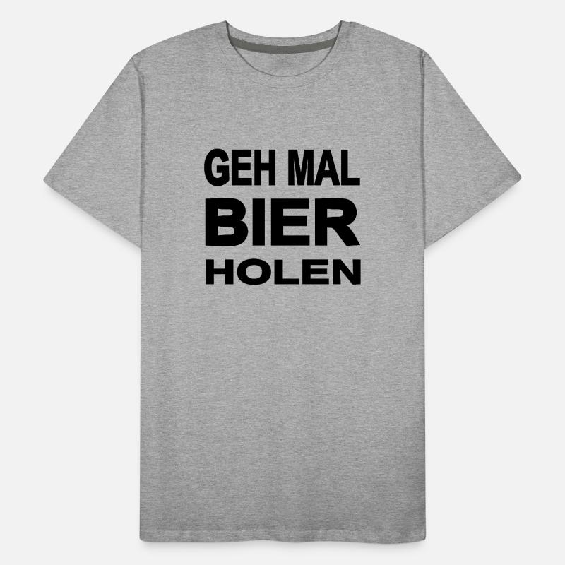 Bière T-shirt bio Premium Homme
