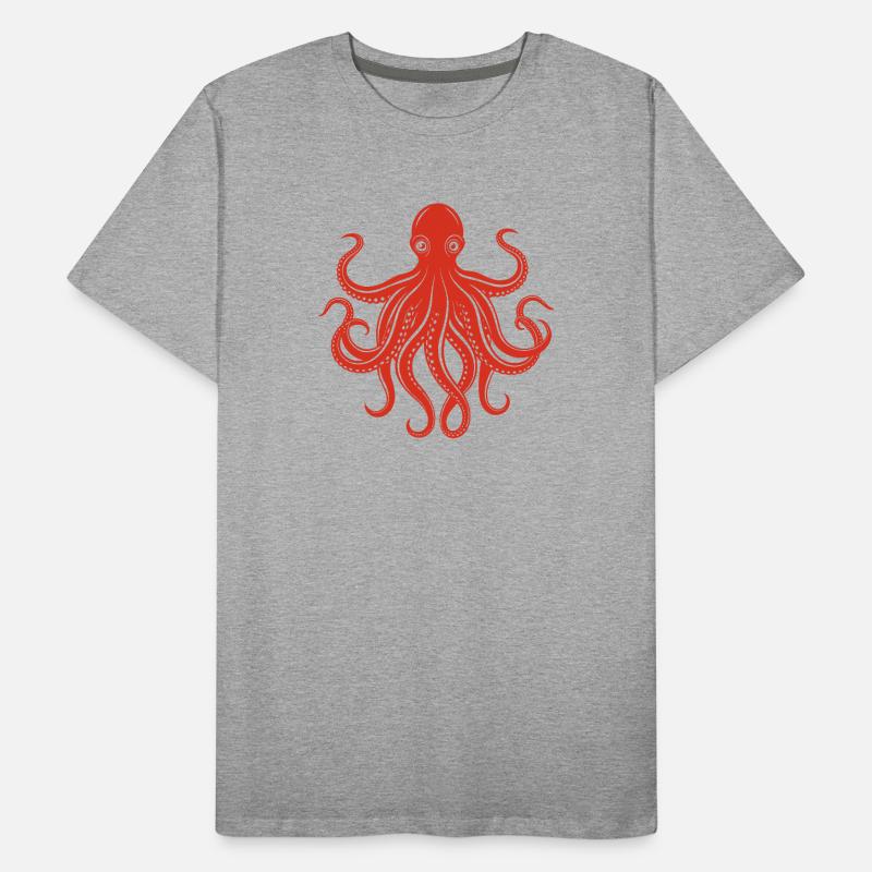 Pieuvre T-shirt bio Premium Homme