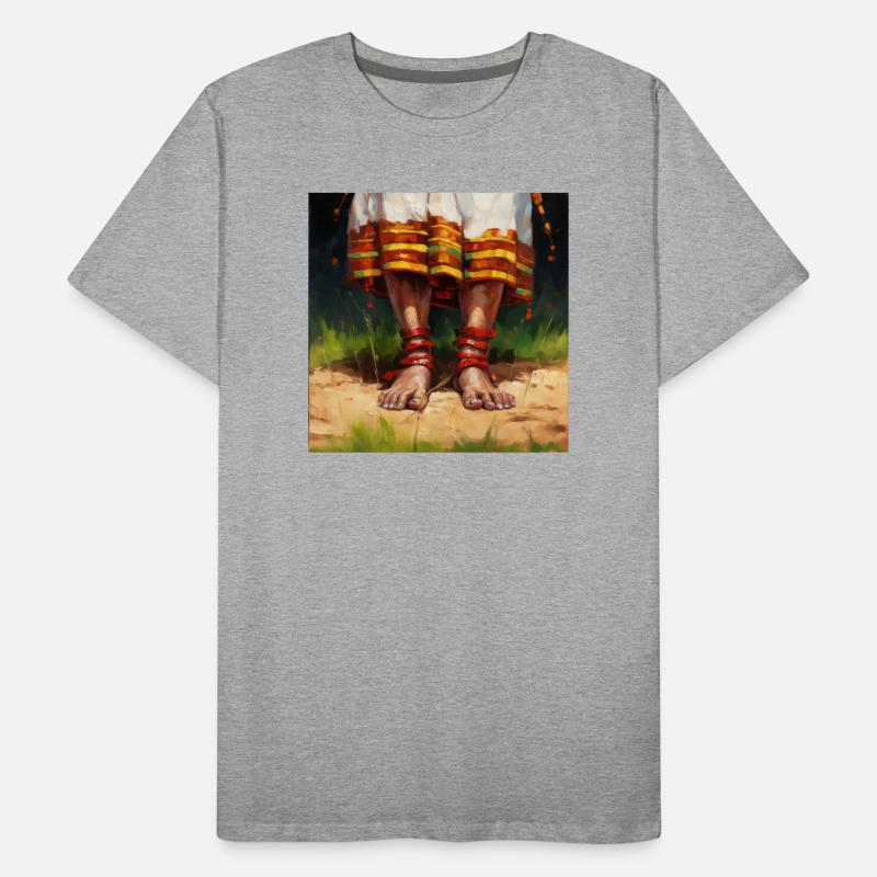 Wurzeln der Erde Männer Premium Bio T-Shirt