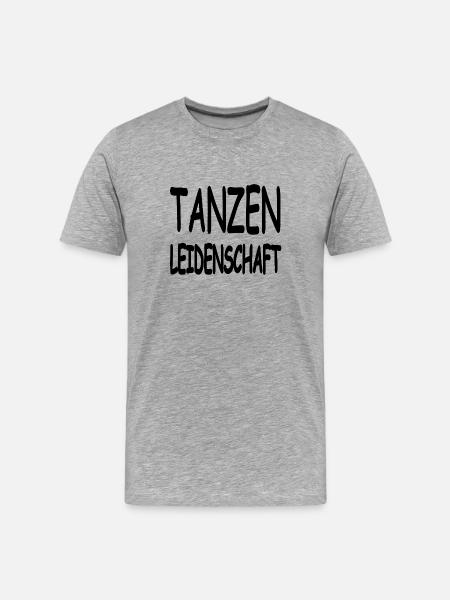Dance - Men's Premium Organic T-Shirt - heather grey