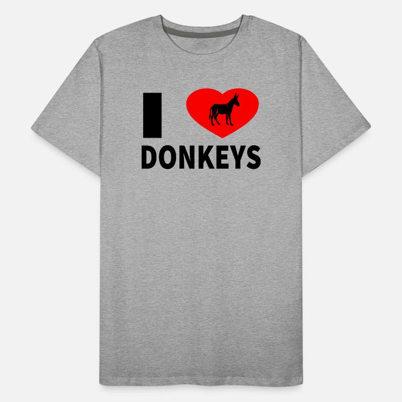 donkey Men's Premium Organic T-Shirt