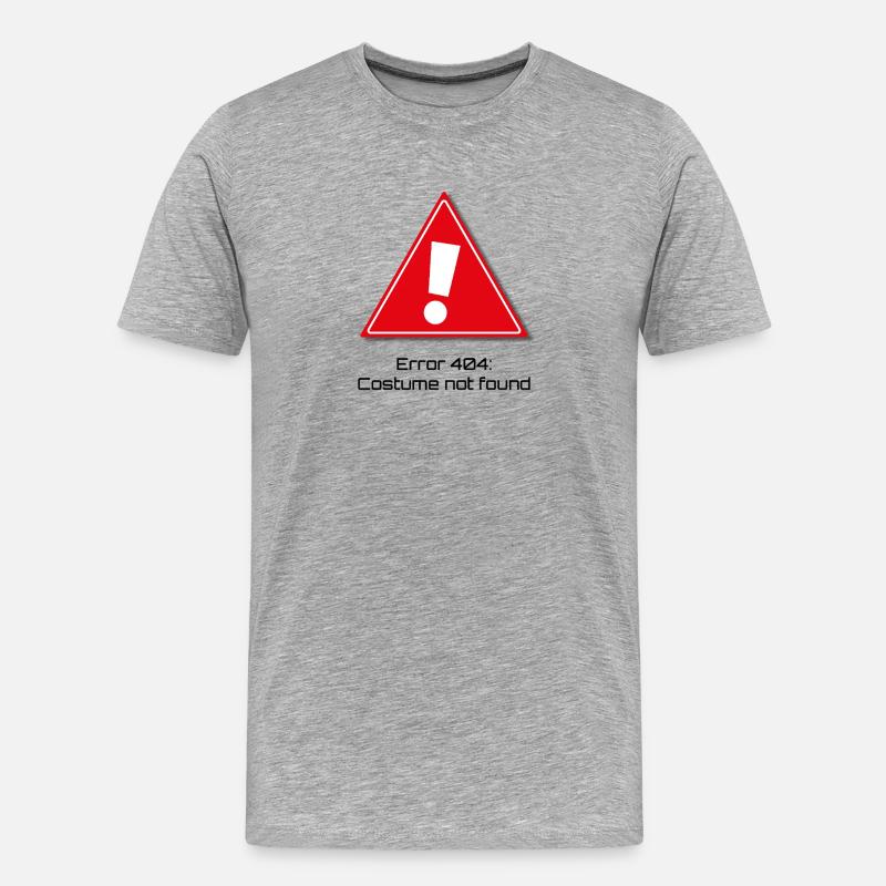 Error 404: Carnival - Men's Premium Organic T-Shirt - heather grey