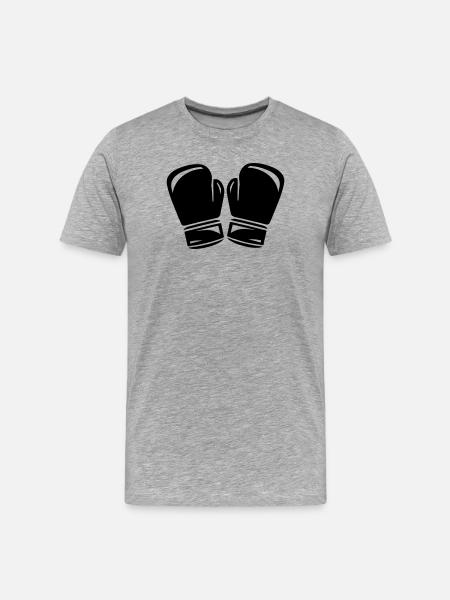 boxing - Men's Premium Organic T-Shirt - heather grey