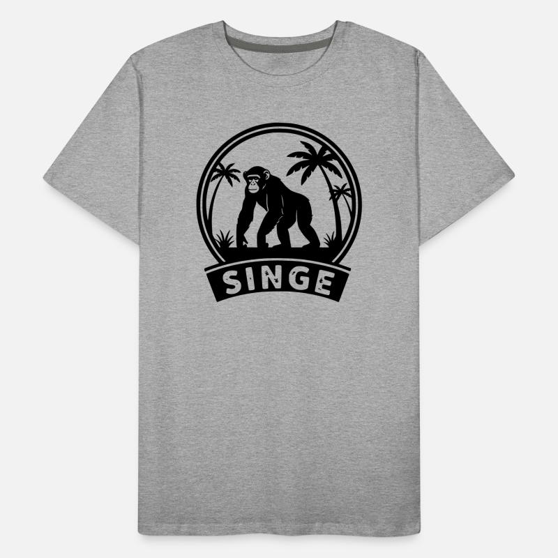 singe T-shirt bio Premium Homme