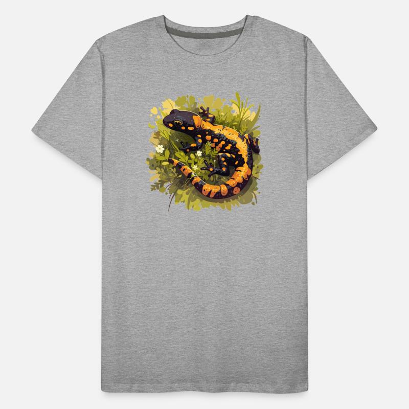 Salamandre de feu Salamandre T-shirt bio Premium Homme
