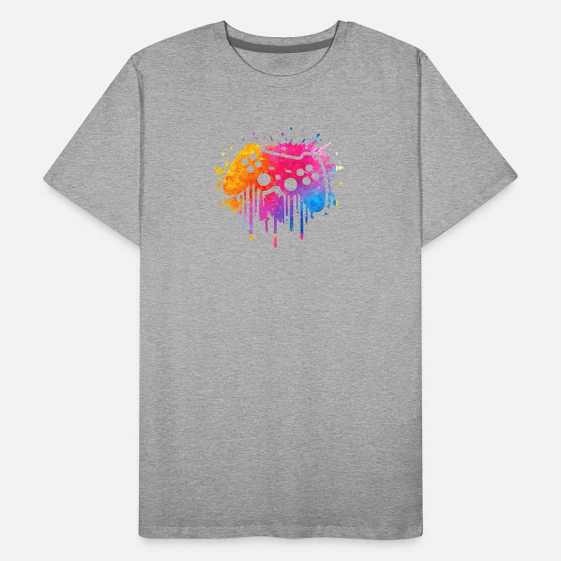 Gaming Men's Premium Organic T-Shirt