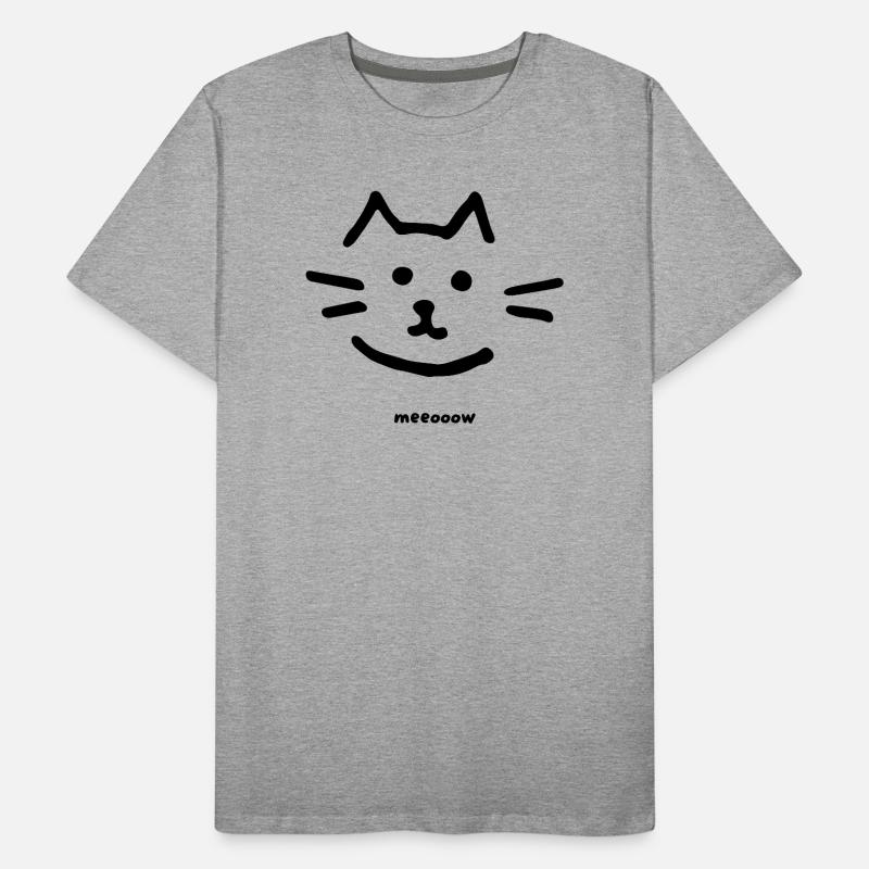 Conception propre de Cat Meow T-shirt bio Premium Homme