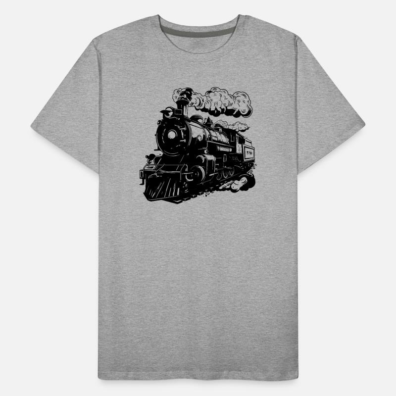 Train T-shirt bio Premium Homme