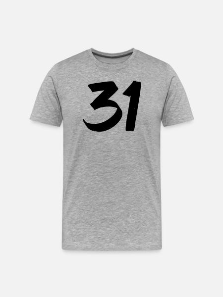 31 - T-shirt bio Premium Homme - gris chiné