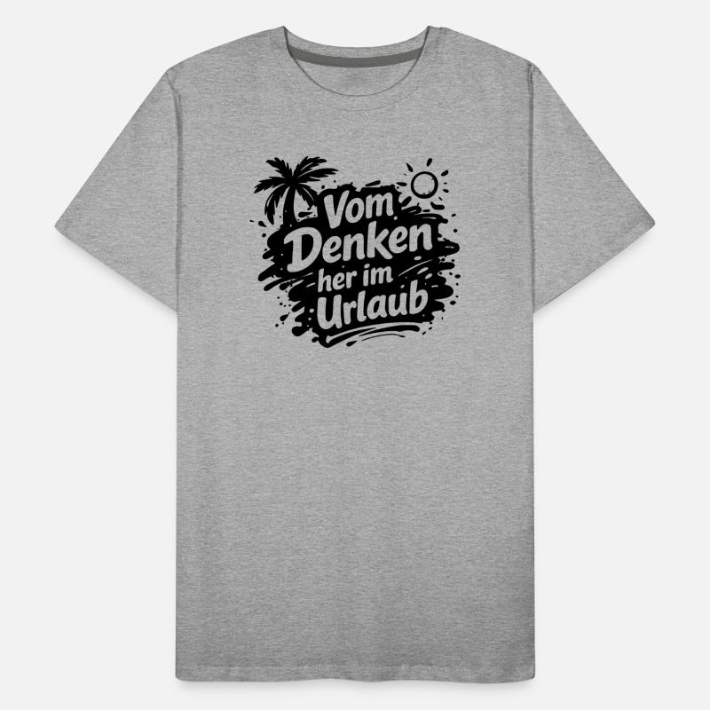 Penser en vacances T-shirt bio Premium Homme