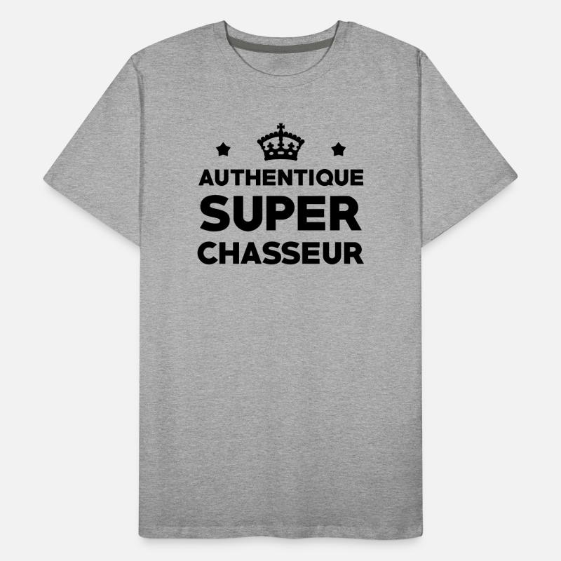 Authentic Super Hunter Men's Premium Organic T-Shirt