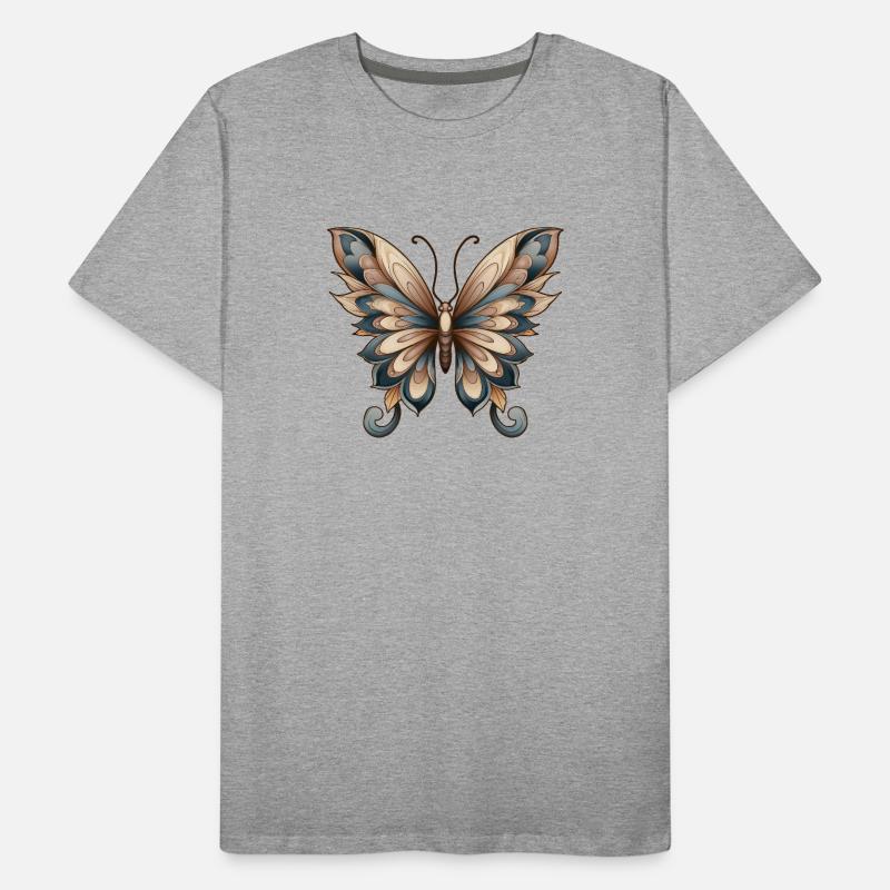 butterfly Men's Premium Organic T-Shirt