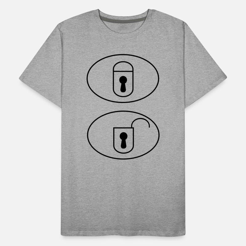 Car Remote Control Buttons Men's Premium Organic T-Shirt