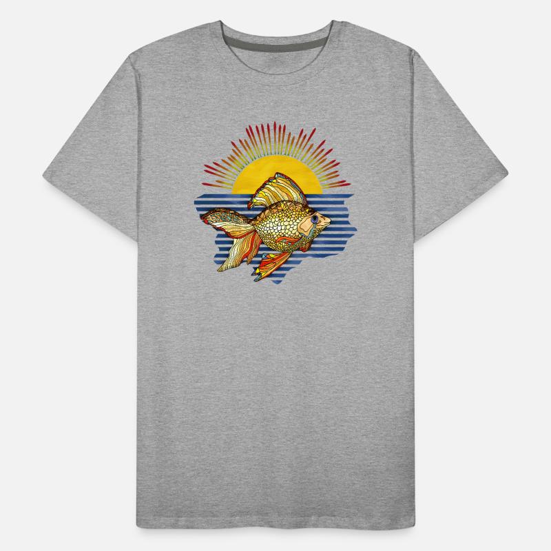 Fisch Männer Premium Bio T-Shirt