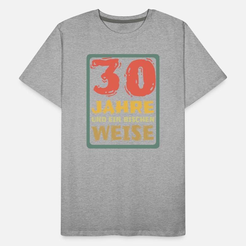 30 T-shirt bio Premium Homme
