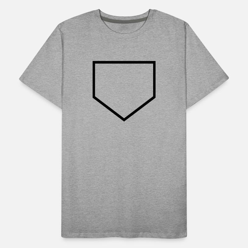 Marbre de baseball T-shirt bio Premium Homme