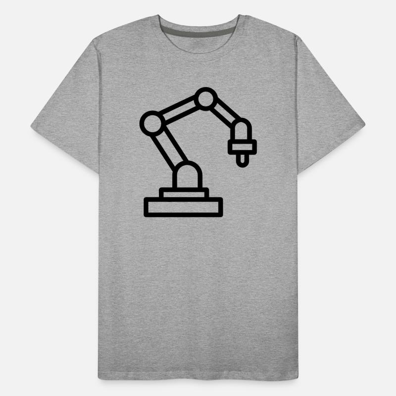 bras robotique T-shirt bio Premium Homme