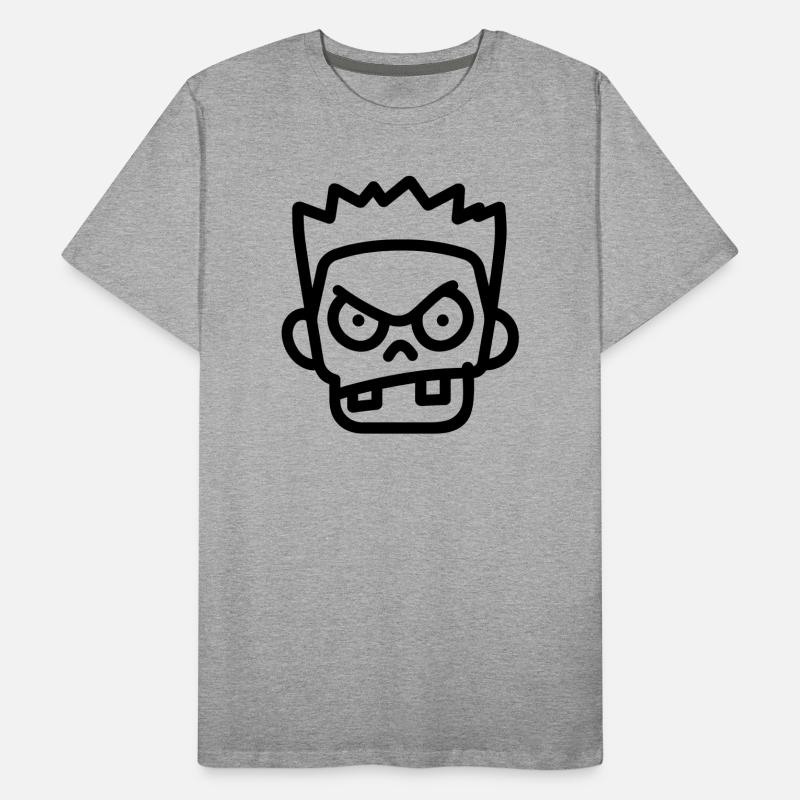 zombie T-shirt bio Premium Homme