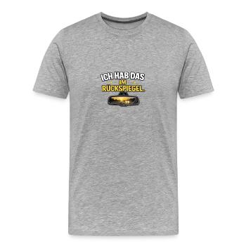 J’ai déjà oublié ça - T-shirt bio Premium Homme - gris chiné - Devant - Damien (186cm)