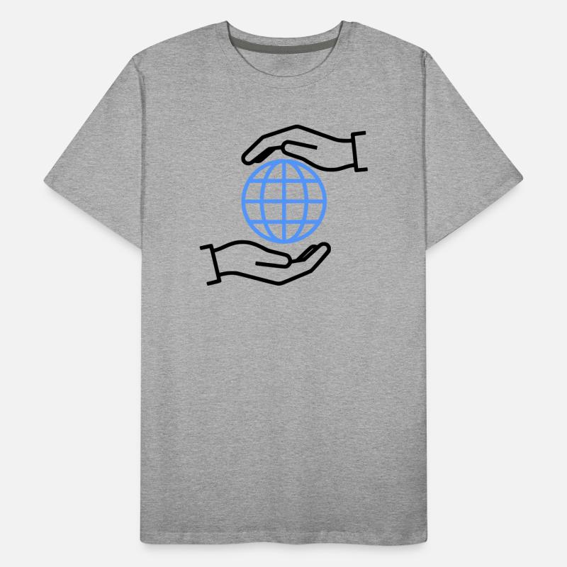 Globe Hands Out Global T-shirt bio Premium Homme