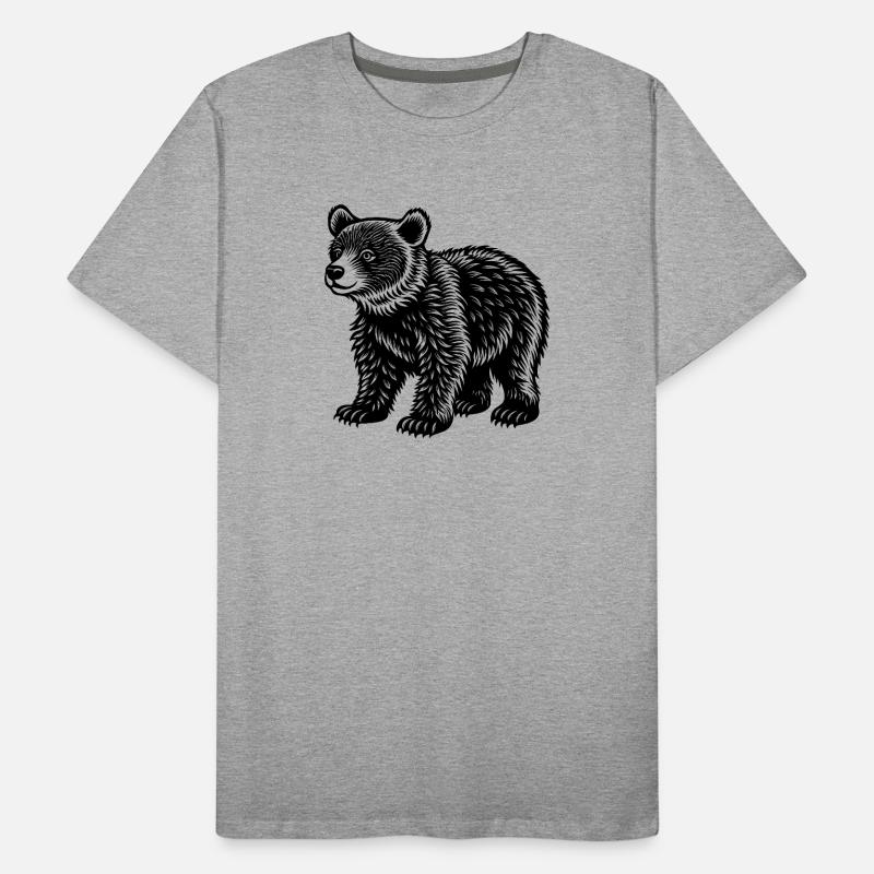 Bear cub Men's Premium Organic T-Shirt