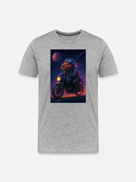 RockyZoo19 - Men's Premium Organic T-Shirt - heather grey