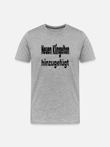 Sonnerie - T-shirt bio Premium Homme - gris chiné