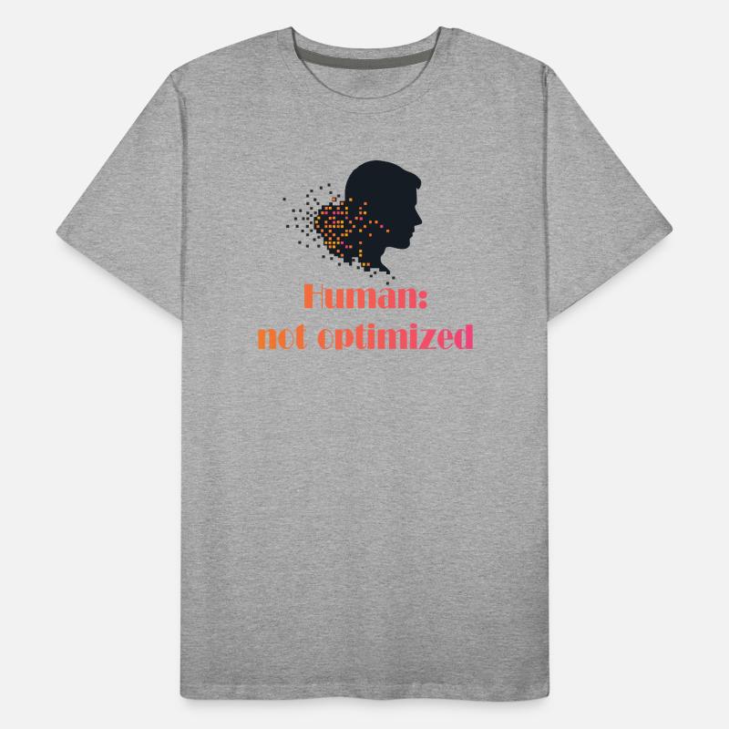 Nicht optimiert Männer Premium Bio T-Shirt
