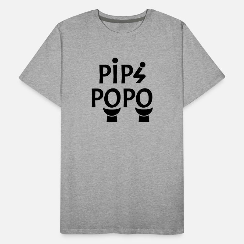 POPO! Männer Premium Bio T-Shirt