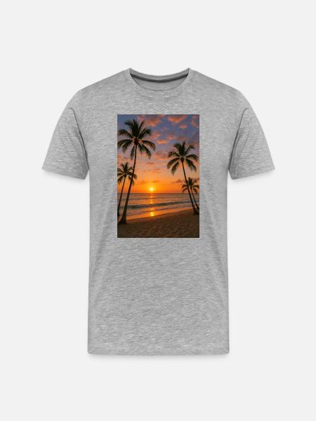 RockyZoo28 - Men's Premium Organic T-Shirt - heather grey