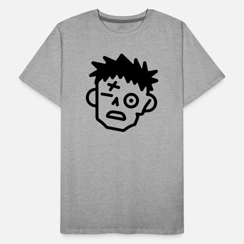 zombie T-shirt bio Premium Homme