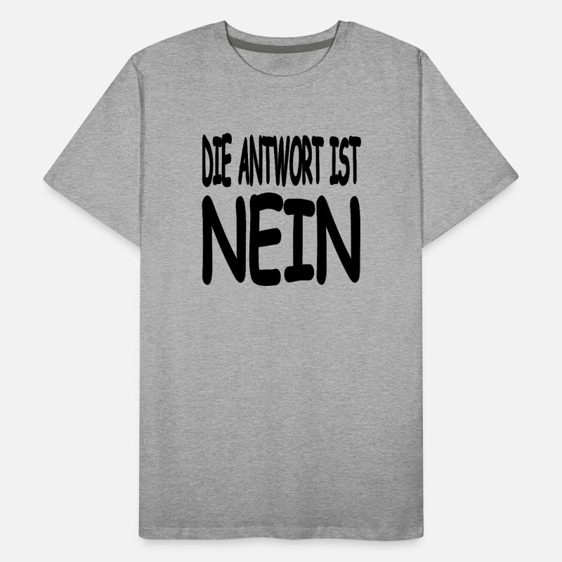 Non T-shirt bio Premium Homme