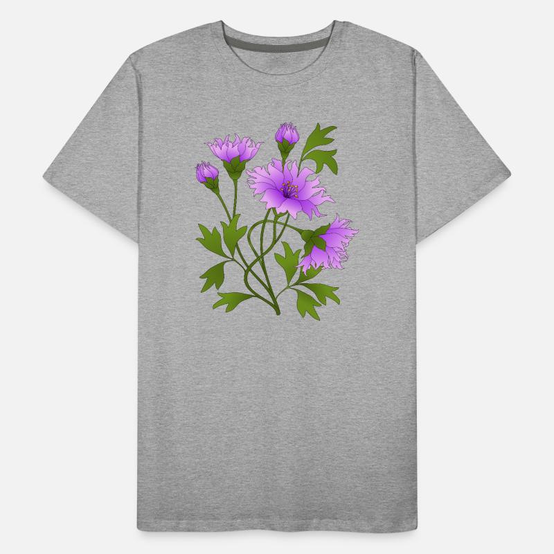 Fleur T-shirt bio Premium Homme