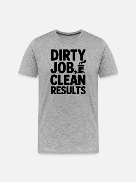 Chimney Sweep Funny Sayings Chimney Sweep - Men's Premium Organic T-Shirt - heather grey