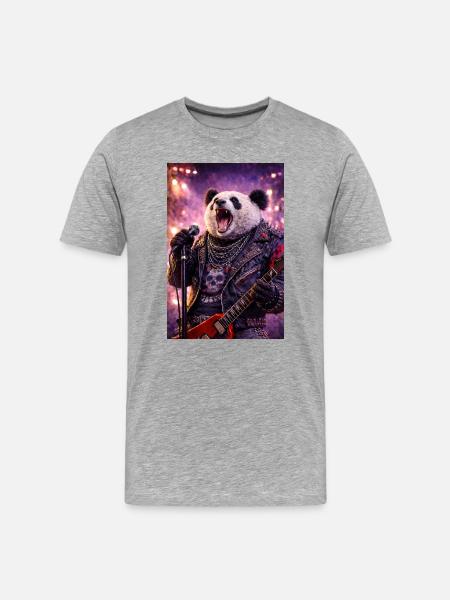 RockyZoo35 - Men's Premium Organic T-Shirt - heather grey