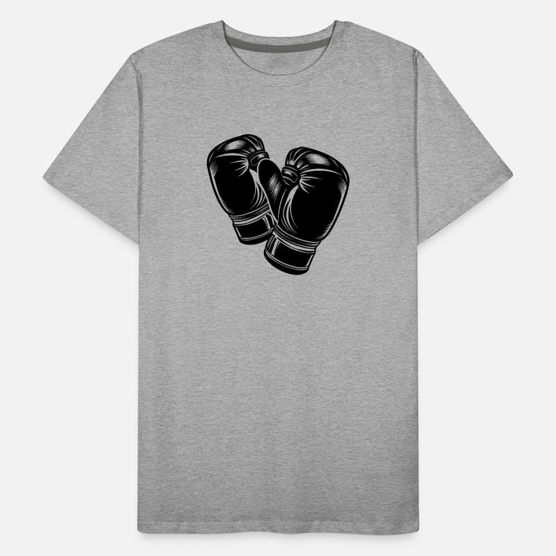 Gants de boxe T-shirt bio Premium Homme