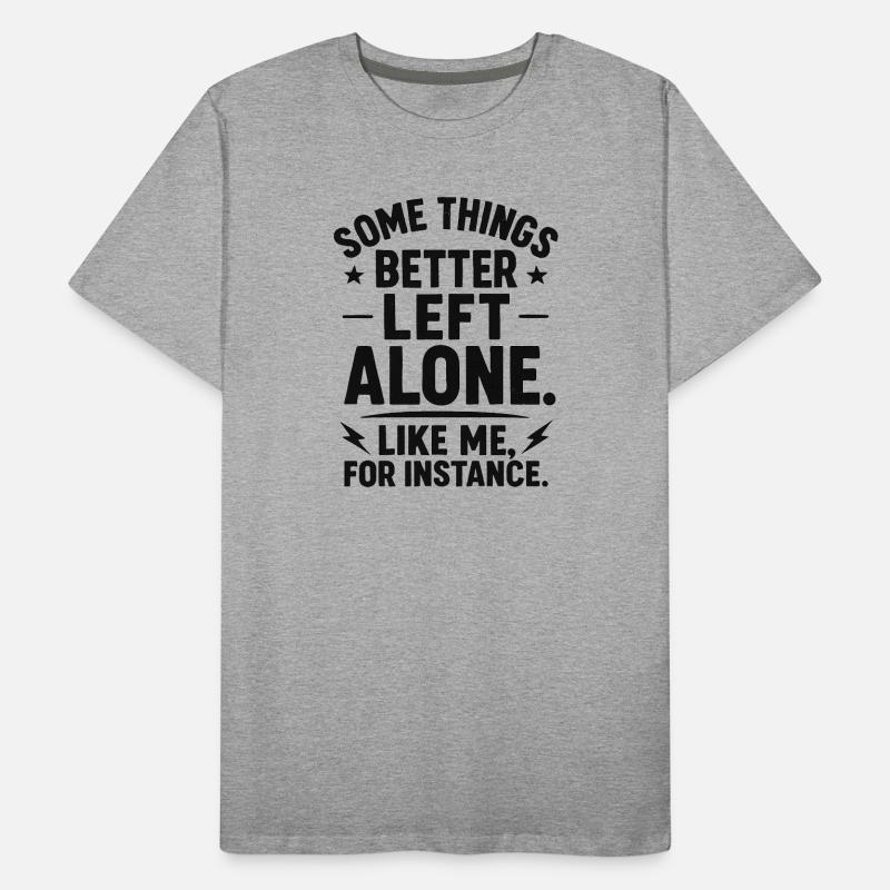 Lustiger Spruch Introvertierte Nerds Geschenkidee Männer Premium Bio T-Shirt