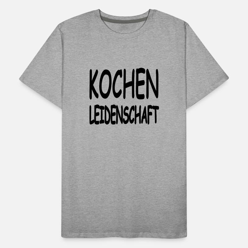 Cuire T-shirt bio Premium Homme