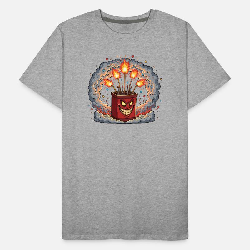 Grim Firebox Banger Men's Premium Organic T-Shirt