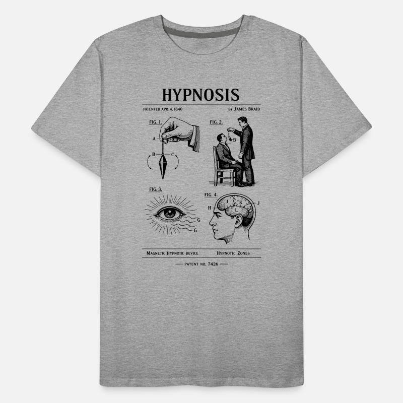 Conception du plan d’hypnose T-shirt bio Premium Homme