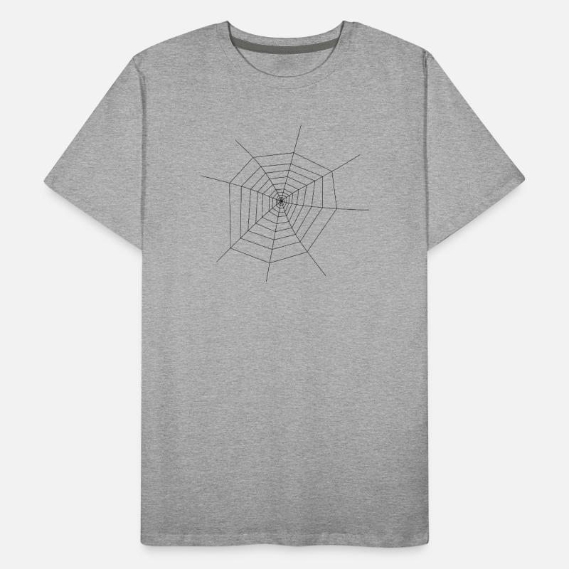 Spider Web Men's Premium Organic T-Shirt