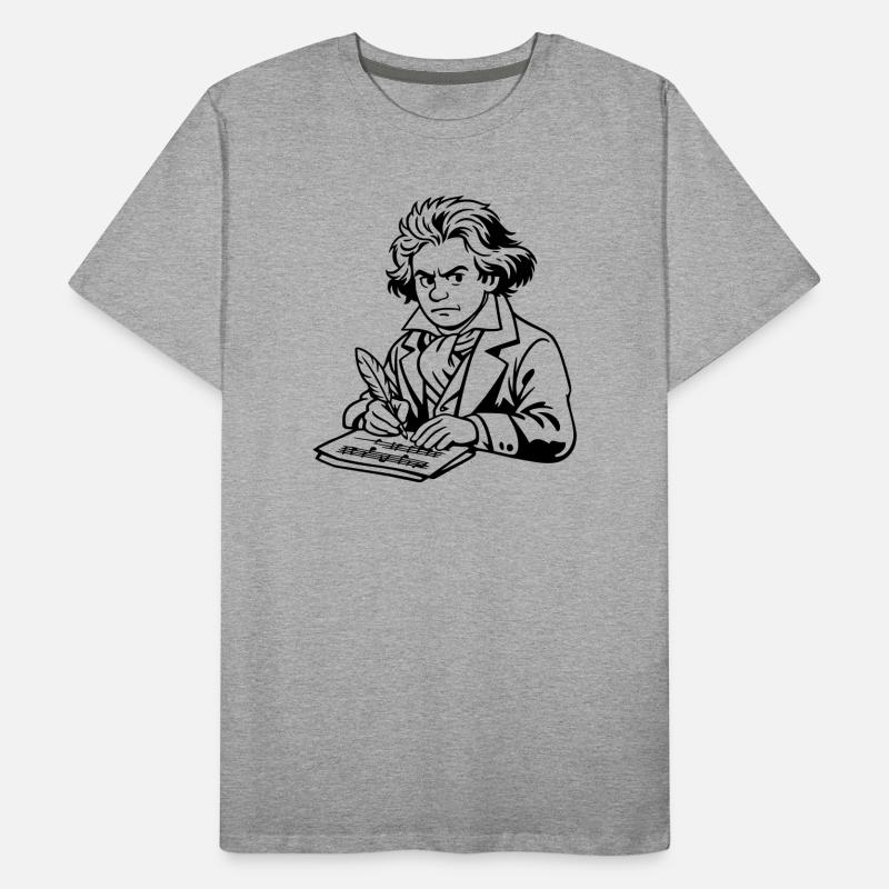 Beethoven Men's Premium Organic T-Shirt