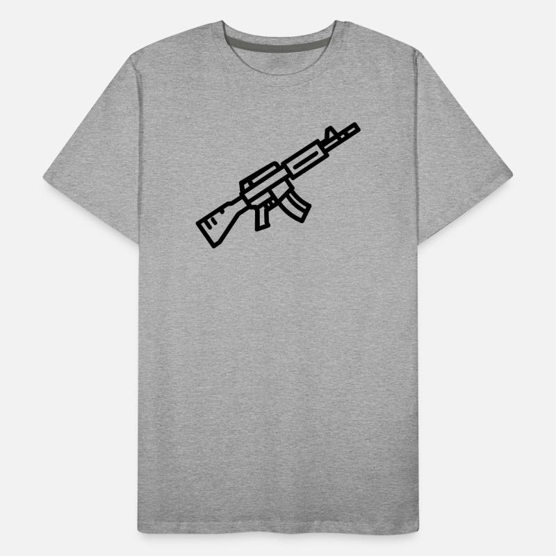 gun Men's Premium Organic T-Shirt