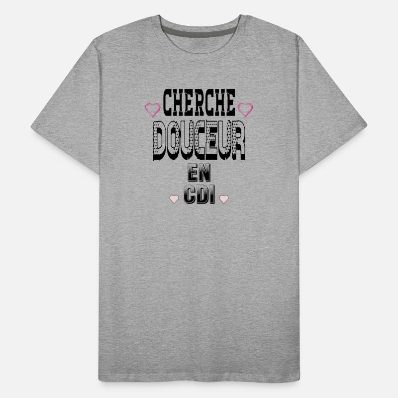 Cherche Douceur en CDI T-shirt bio Premium Homme